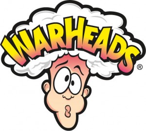 Logo of Warheads candy as found on 24-7pressrelease.com