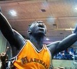 Arthur Agee carried off the court by his Marshall teammates in the film "Hoop Dreams"